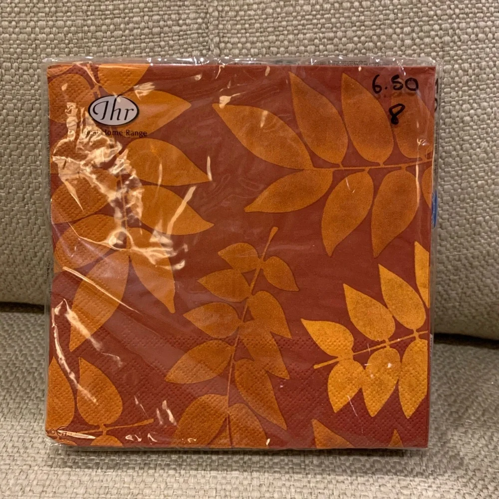 2 pkgs Autumn Fall Branches Large Napkins